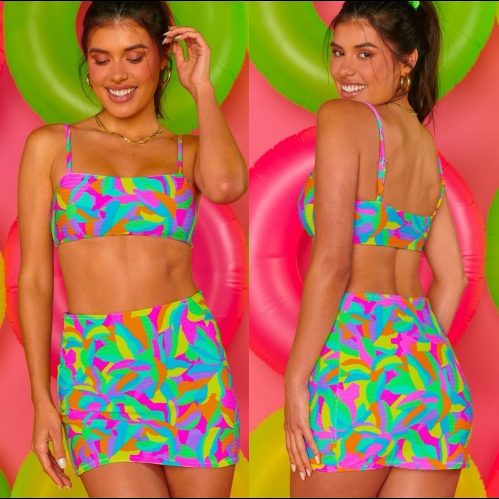 ISO show me your mumu neon tropics Mary skirt